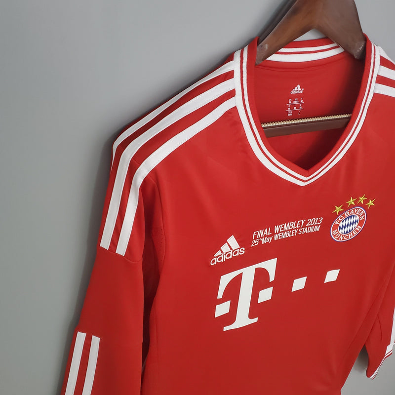 CAMISOLA BAYERN DE MUNICH I 2013 homem (RETRO) MANGA LONGA