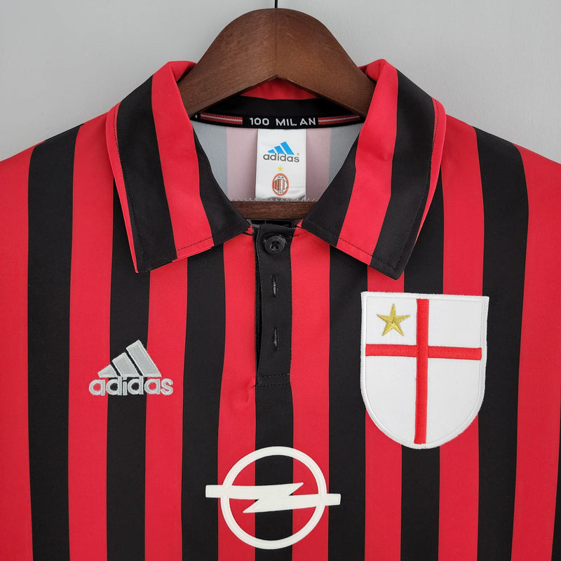 CAMISOLA MILAN XVI 99/00 homem (RETRO) MANGA LONGA