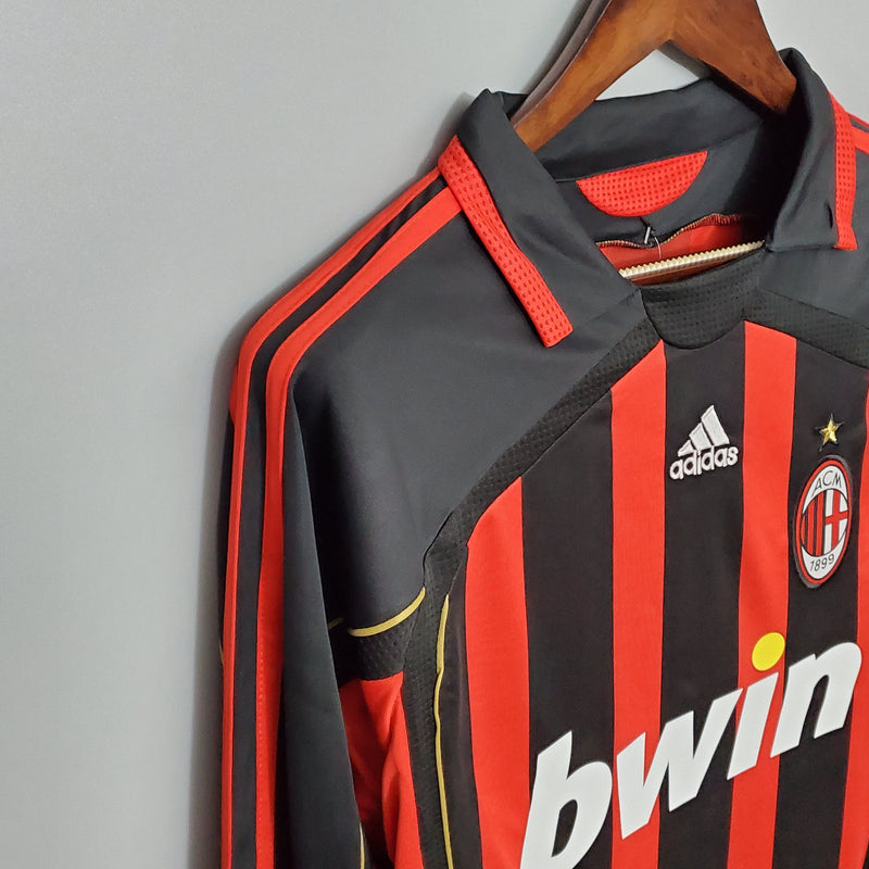 CAMISOLA MILAN V 06/07 homem (RETRO) MANGA LONGA