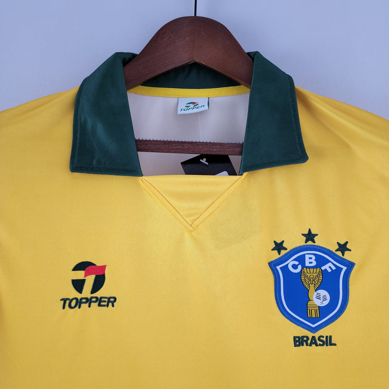 CAMISOLA BRASIL I 1988 homem (RETRO)