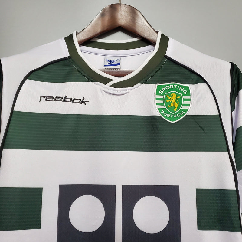 CAMISOLA SPORTING LISBOA I 01/03 homem (RETRO)