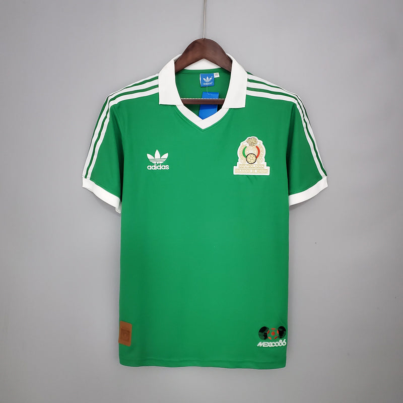 CAMISOLA MEXICO I 86/87 homem (RETRO)