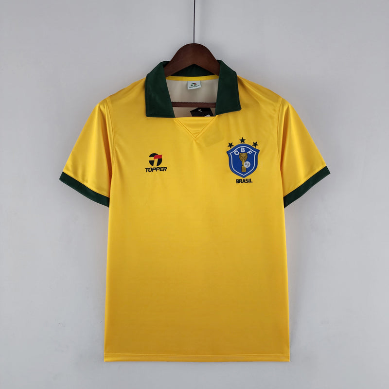 CAMISOLA BRASIL I 1988 homem (RETRO)