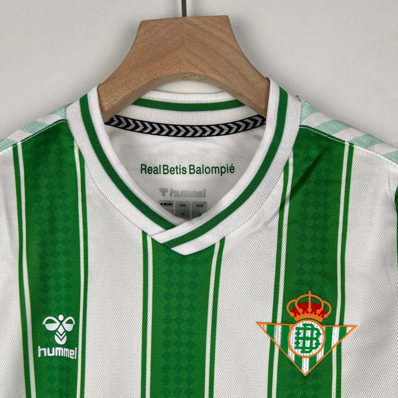 CAMISOLA REAL BETIS I 23/24 CONJUNTO INFANTIL