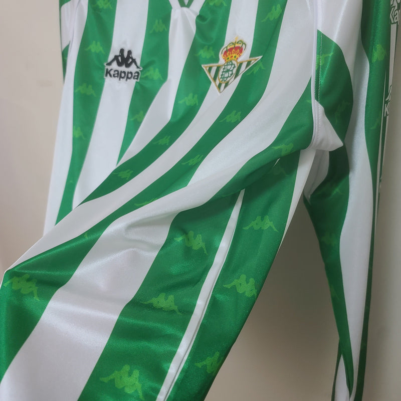 CAMISOLA REAL BETIS I 95/97 homem (RETRO) MANGA LONGA