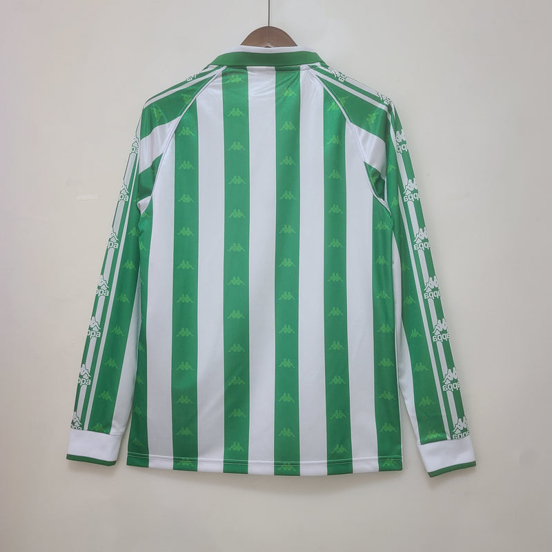 CAMISOLA REAL BETIS I 95/97 homem (RETRO) MANGA LONGA