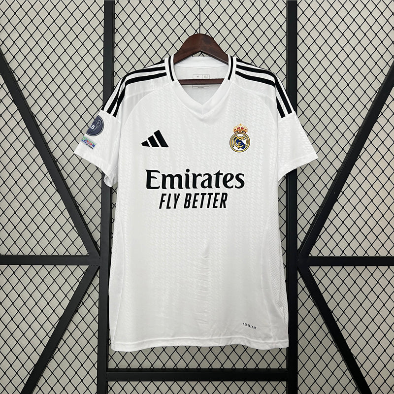 CAMISOLA REAL MADRID I 24/25 homem - COM PATCHS