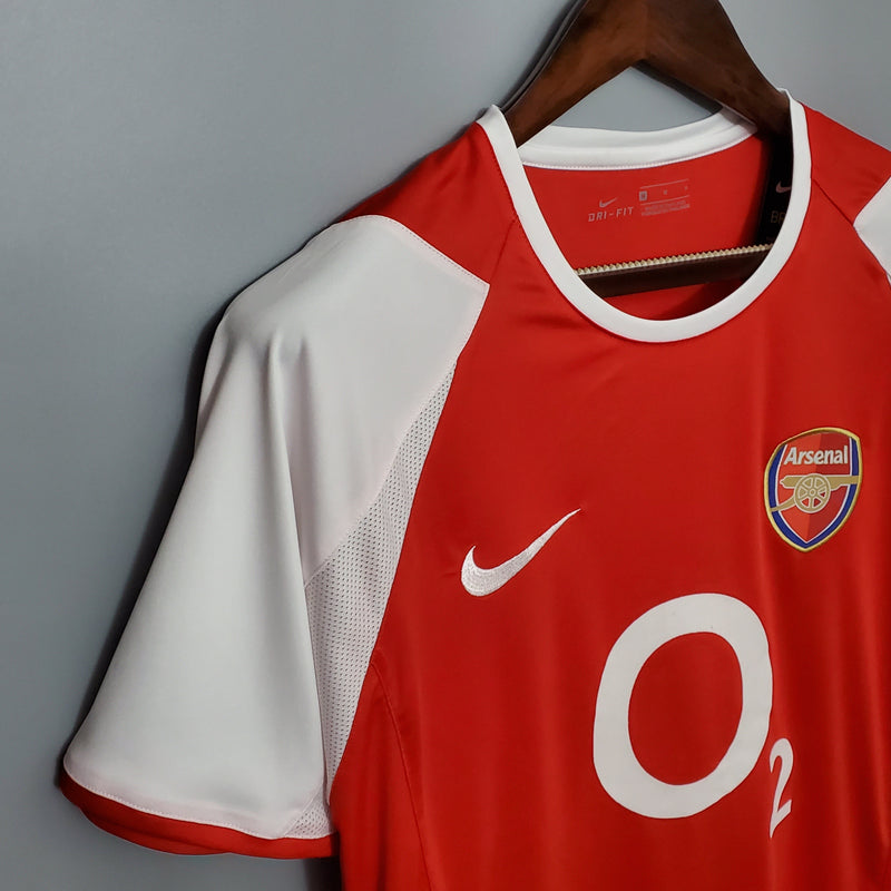 CAMISOLA ARSENAL 02/04 I homem (RETRO)