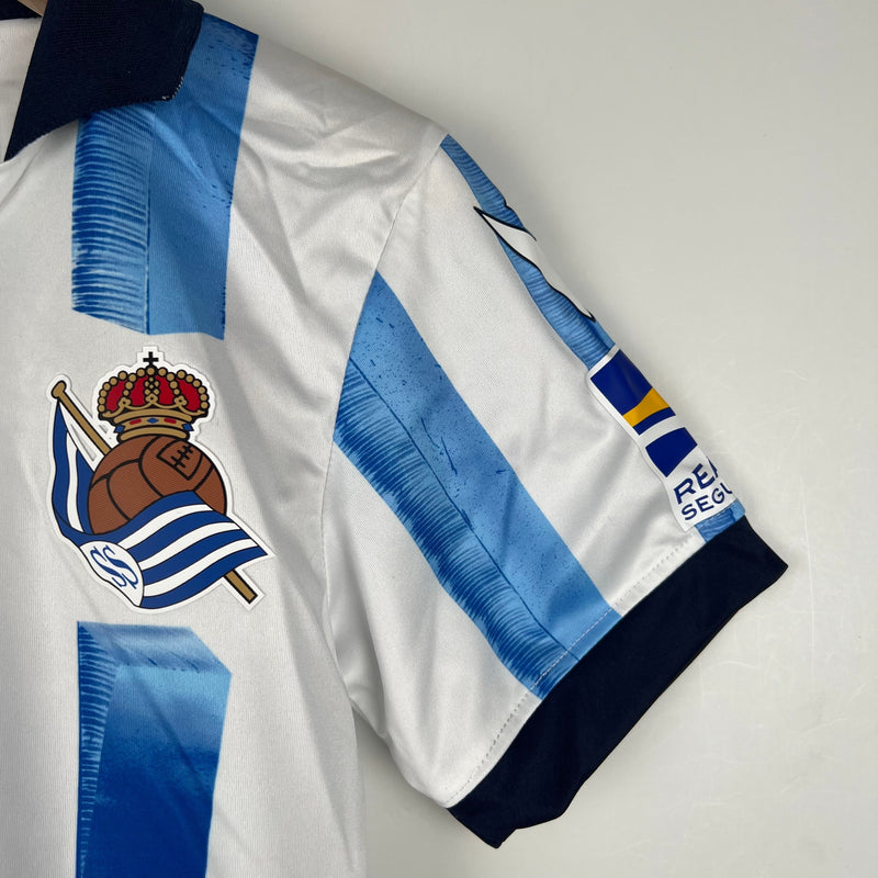 CAMISOLA REAL SOCIEDAD I 23/24 CONJUNTO INFANTIL