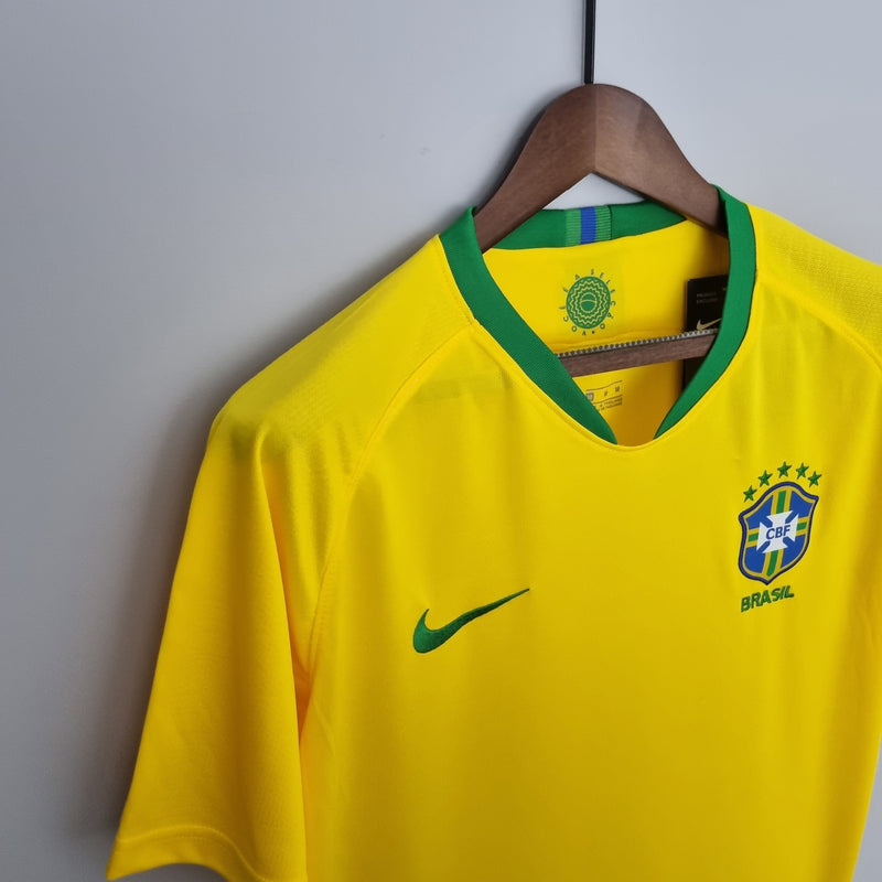 CAMISOLA BRASIL I 2018 homem (RETRO)