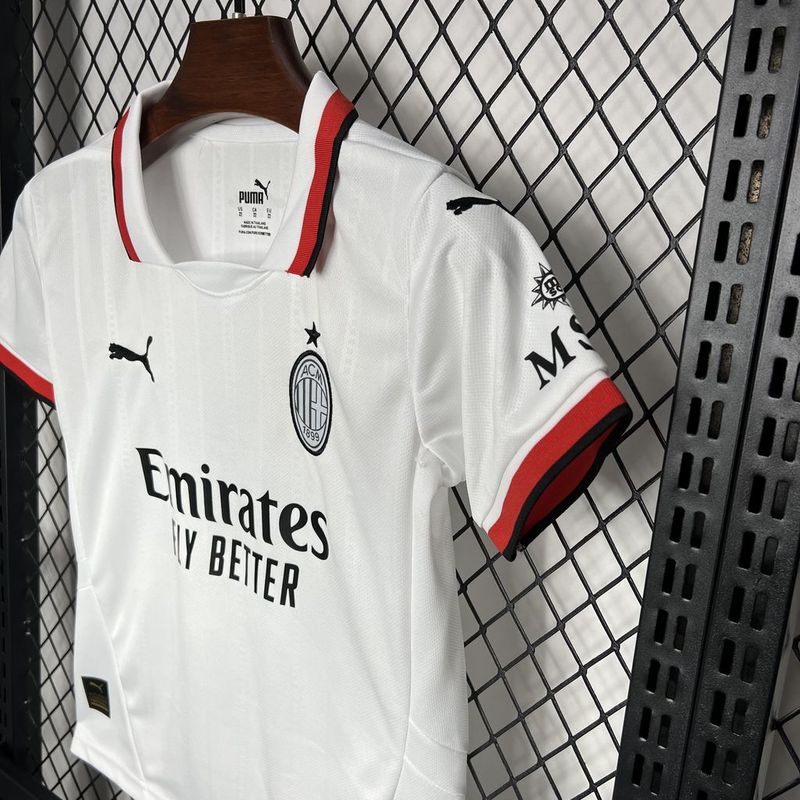 CAMISOLA AC MILAN CONJUNTO INFATIL II 24/25