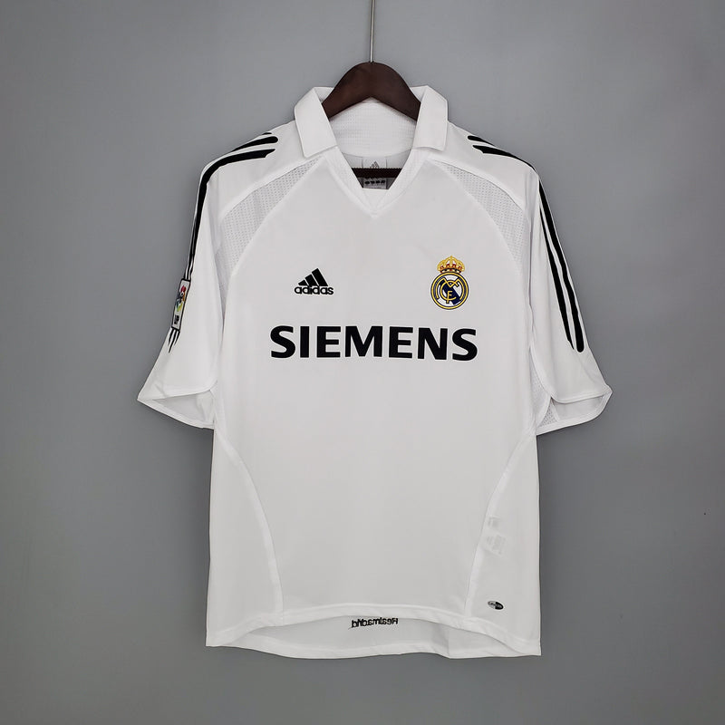 CAMISOLA REAL MADRID I 05/06 homem (RETRO)