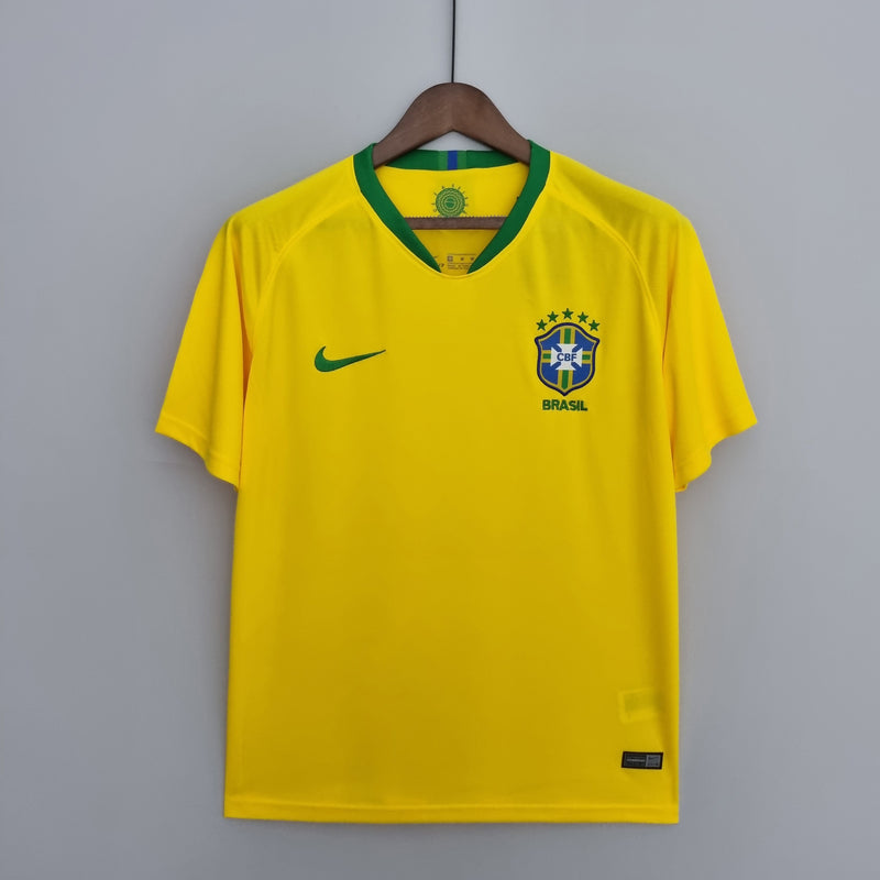 CAMISOLA BRASIL I 2018 homem (RETRO)