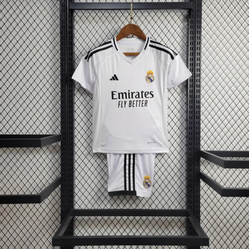 CAMISOLA REAL MADRID I 24/25 CONJUNTO INFANTIL